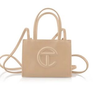 Beige Telfar Mini Bag